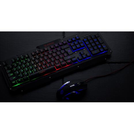 Σετ ενσύρματο πληκτρολόγιο & ποντίκι Gaming Zeroground KB-1700GUMS Arai  Αγγλικό US